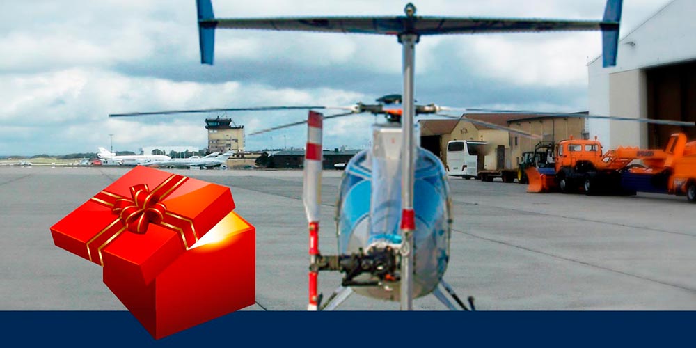 Gutschein Helikopter Rundflug Hubschrauber